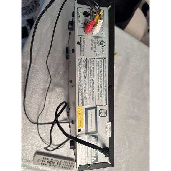 APEX AD-1201 DVD Video Player *FOR PARTS* with Remote - Picture 4 of 4